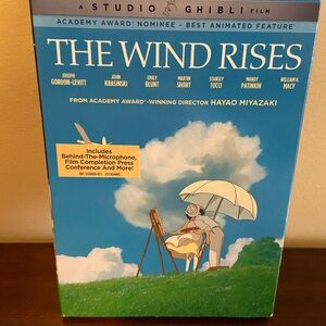 The Wind Rises Studio Ghibli DVD